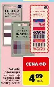 Carrefour Zakładki indeksujące Interdruk oferta