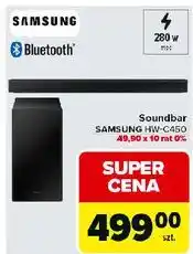 Carrefour Soundbar hw-c450 Samsung oferta