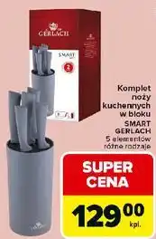 Carrefour Komplet 5 noży w bloku smart grey Gerlach oferta