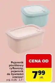 Carrefour Pojemnik ryflowany vincent 2.7 l oferta