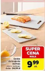 Carrefour Deska do krojenia mała Rotho oferta