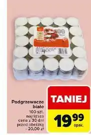 Carrefour Podgrzewacze białe oferta