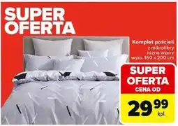 Carrefour Komplet pościeli mikrofibra 160 x 200 + 2 70 80 cm oferta