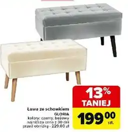 Carrefour Ława ze schowkiem oferta