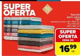 Carrefour Ręcznik gaya 100 x 150 cm Tex oferta
