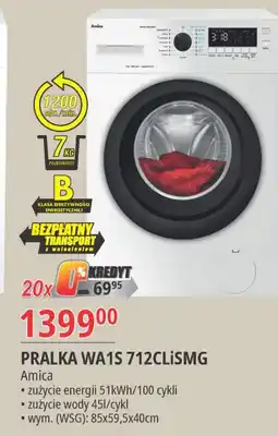 E.Leclerc Pralka wa1s 712clismg Amica oferta