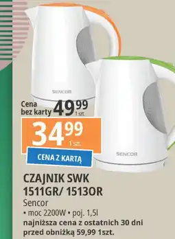 E.Leclerc Czajnik swk 1513or Sencor oferta
