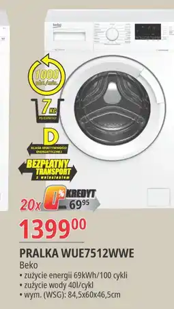 E.Leclerc Pralka wue7512wwe Beko oferta