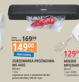 E.Leclerc Zgrzewarka ms4492 Mesko oferta