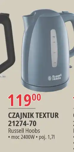 E.Leclerc Czajnik 1.7 l textures grey Russell Hobbs oferta