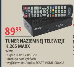 E.Leclerc Tuner h.265 maxx Wiwa oferta