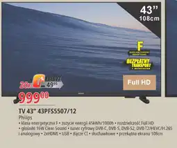 E.Leclerc Telewizor led 43 43pfs5507/12 Philips oferta