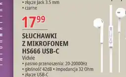 E.Leclerc Słuchawki hs666 Vidvie oferta