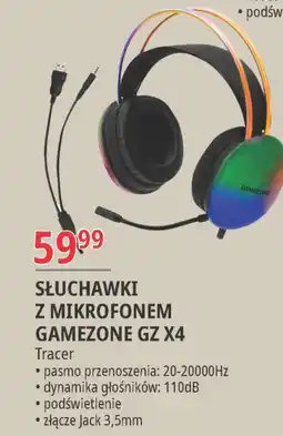 E.Leclerc Słuchawki gamezone gz x4 Tracer oferta