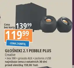 E.Leclerc Głośniki pebble plus 2.1 Creative oferta