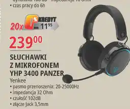 E.Leclerc Słuchawki yhp 3400 panzer Yenkee oferta
