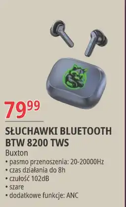 E.Leclerc Słuchawki btw 8200 tws szare Buxton oferta