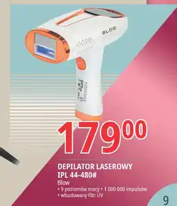 E.Leclerc Depilator laserowy ipl 44-480# Blow oferta
