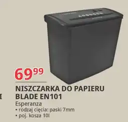 E.Leclerc Niszczarka do papieru en101 blade Esperanza oferta