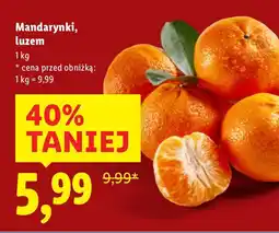 Lidl Mandarynki Lidl oferta