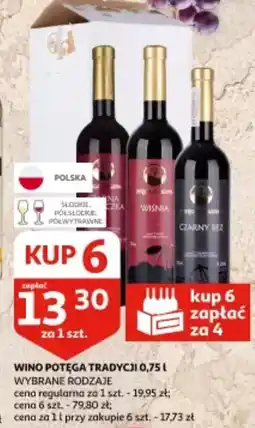 Auchan Wino potęga tradycji oferta