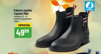 Polomarket Kalosze męskie Captain Mike oferta