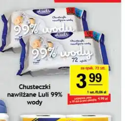 Gram Market Chusteczki nawilżane Luli 99% wody oferta