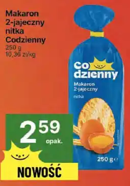 Delikatesy Centrum Makaron 2-jajeczny nitka Codzienny oferta