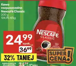 Delikatesy Centrum Kawa rozpuszczalna Nescafe Classic oferta