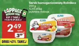 Delikatesy Centrum Serek homogenizowany Rolmlecz oferta
