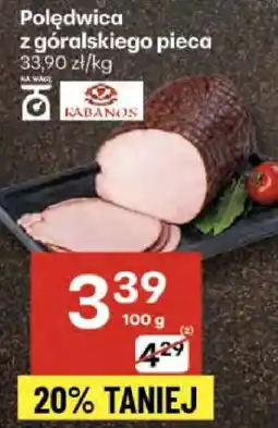 Delikatesy Centrum Polędwica z góralskiego pieca Kabanos oferta