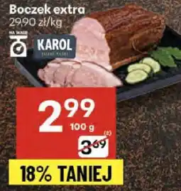 Delikatesy Centrum Boczek extra Karol oferta