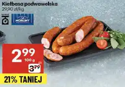 Delikatesy Centrum Kiełbasa podwawelska Morliny oferta