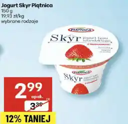 Delikatesy Centrum Jogurt Skyr Piątnica truskawkowy oferta