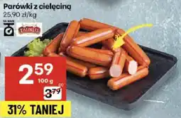 Delikatesy Centrum Parówki z cielęciną Taurus oferta