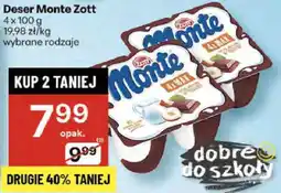 Delikatesy Centrum Deser Monte Zott oferta