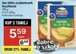 Delikatesy Centrum Ser żółty w plastrach Hochland Gouda oferta