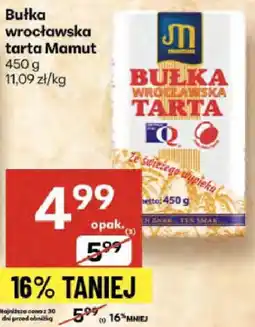 Delikatesy Centrum Bułka wrocławska tarta Mamut oferta