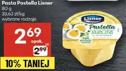 Delikatesy Centrum Pasta Pastella Lisner wybrane rodzaje oferta