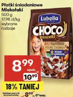 Delikatesy Centrum Płatki śniadaniowe Mlekołaki Lubella oferta