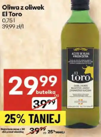 Delikatesy Centrum Oliwa z oliwek El Toro oferta