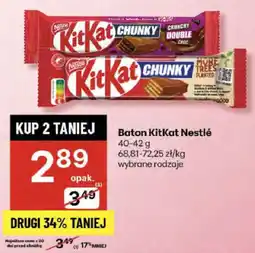 Delikatesy Centrum Baton KitKat Chunky Nestle oferta