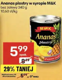 Delikatesy Centrum Ananas plastry M&K oferta