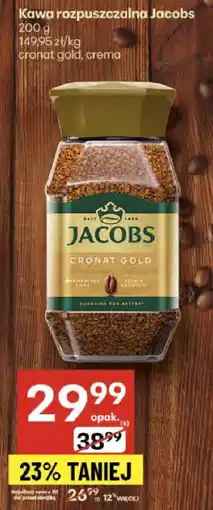 Delikatesy Centrum Kawa rozpuszczalna Jacobs Cronat Gold oferta