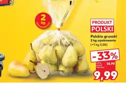 Kaufland Polskie gruszki oferta