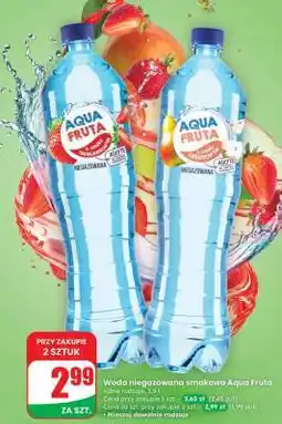 Dino Woda niegazowana smakowa Aqua Fruta oferta