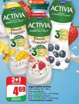 Dino Jogurt pitny Activia oferta