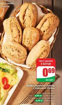 Dino Bułka pszenno-żytnia z ziarnami Fitnes oferta