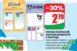 Dino Zestaw karteczek samoprzylepnych z licencją oferta