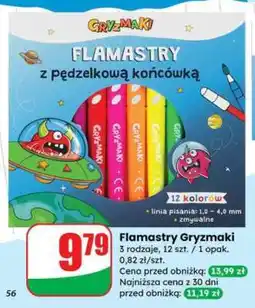 Dino Flamastry Gryzmaki oferta